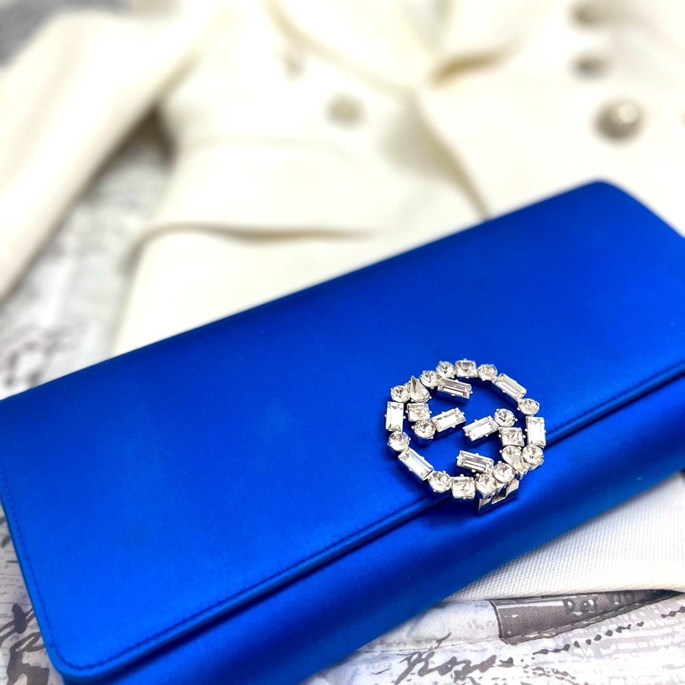 💎💎New Authentic and Rare Diamonds Gucci clutch💎💎